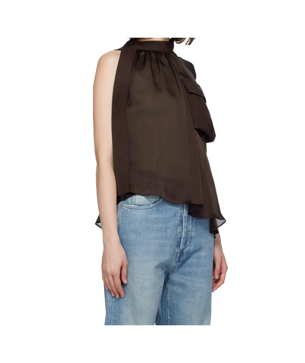 Stand Collar Top