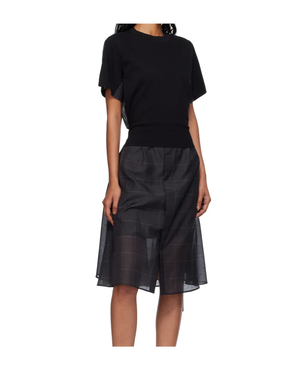 Round Neck Short Sleeve Dress