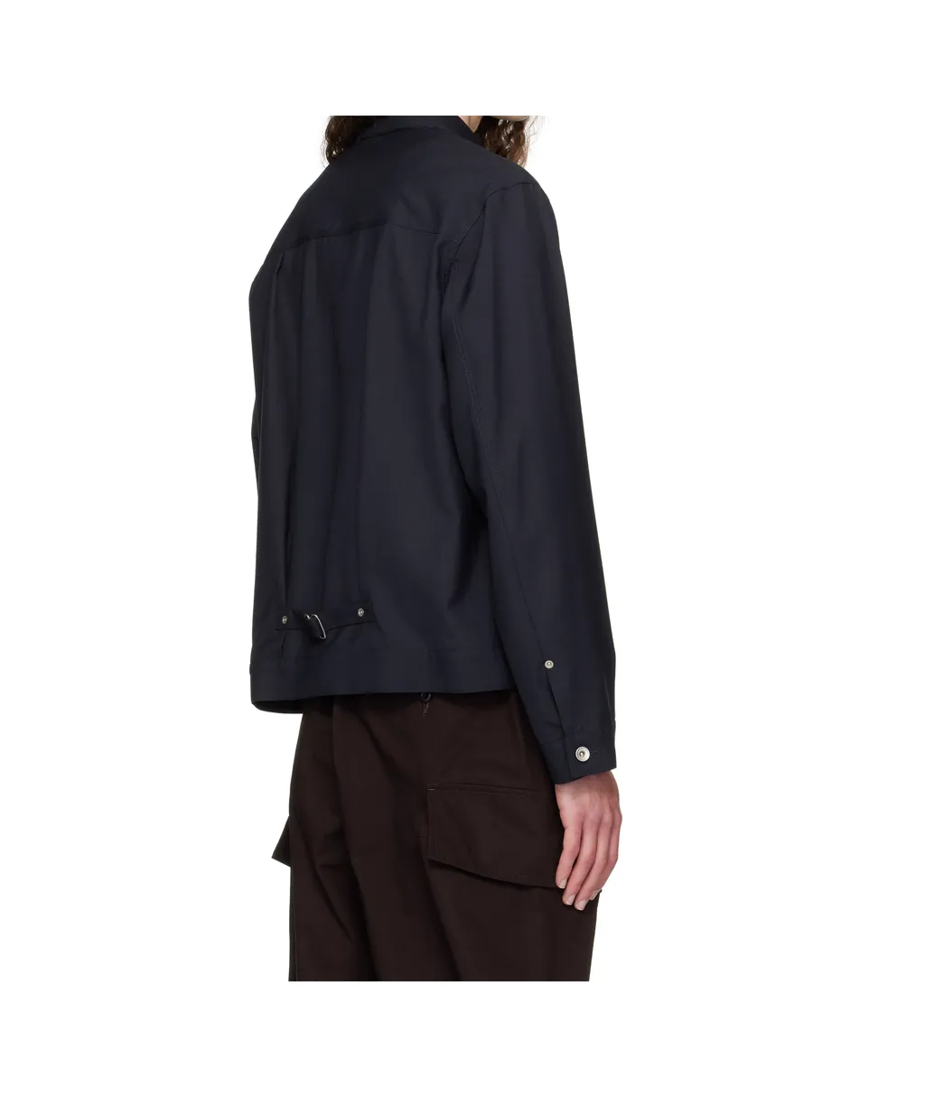 Pleated Pocket Jacket