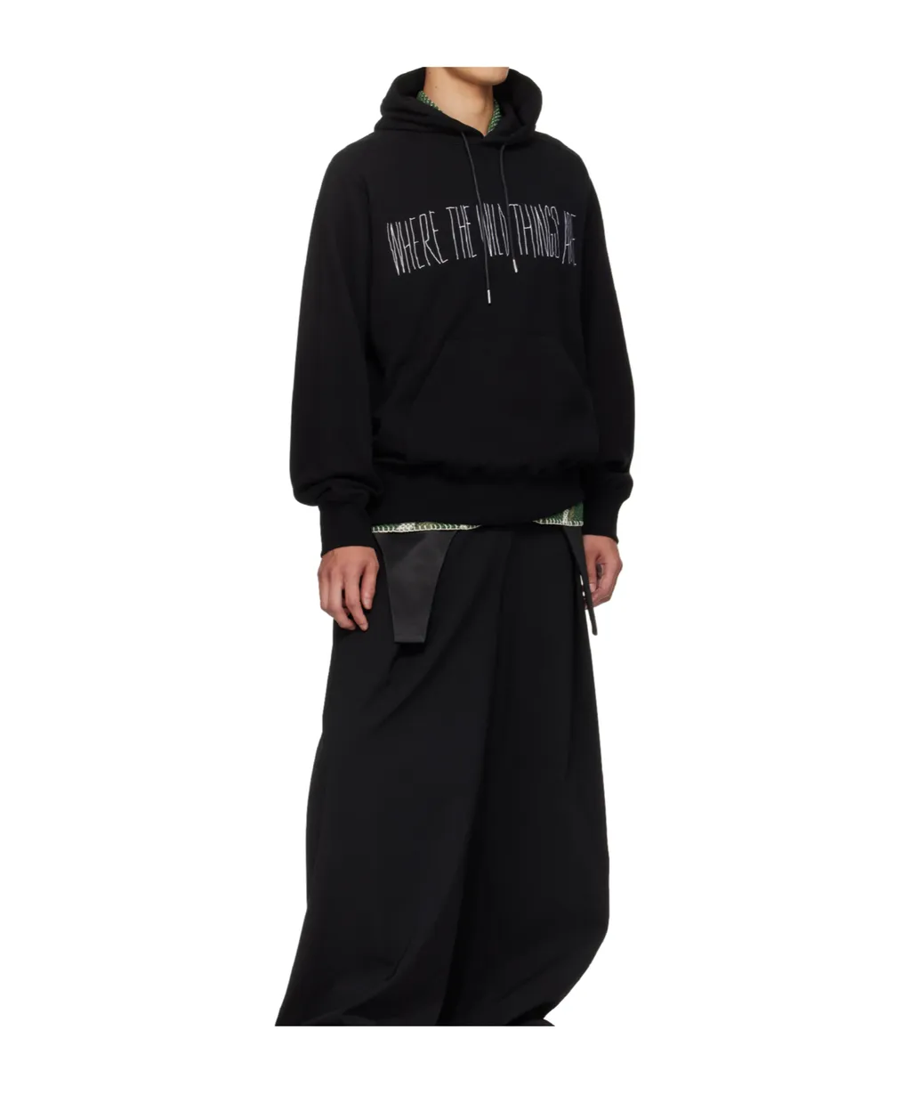 Long-Sleeved Hooded Sweatshirt