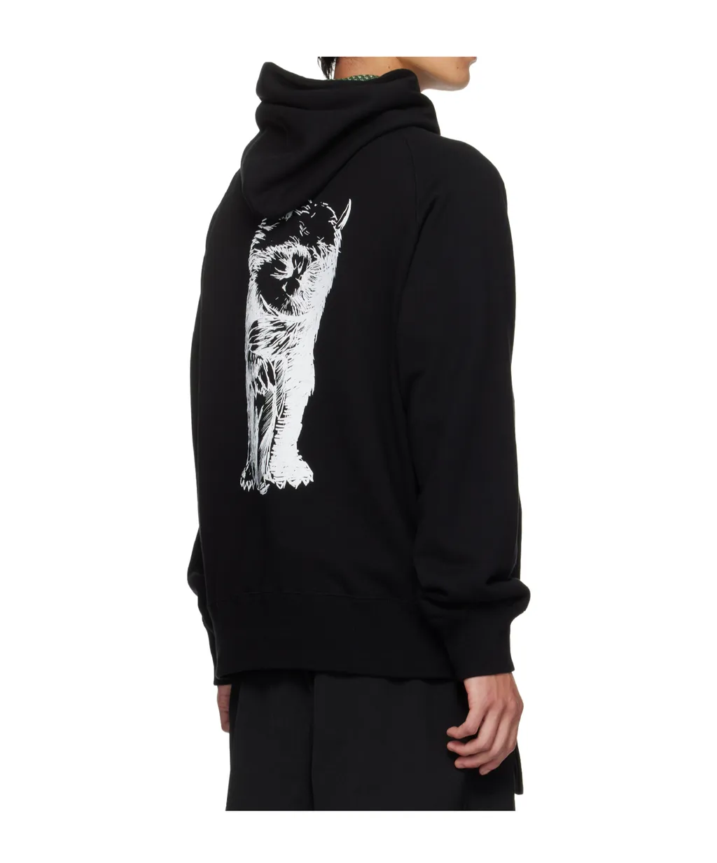 Long-Sleeved Hooded Sweatshirt