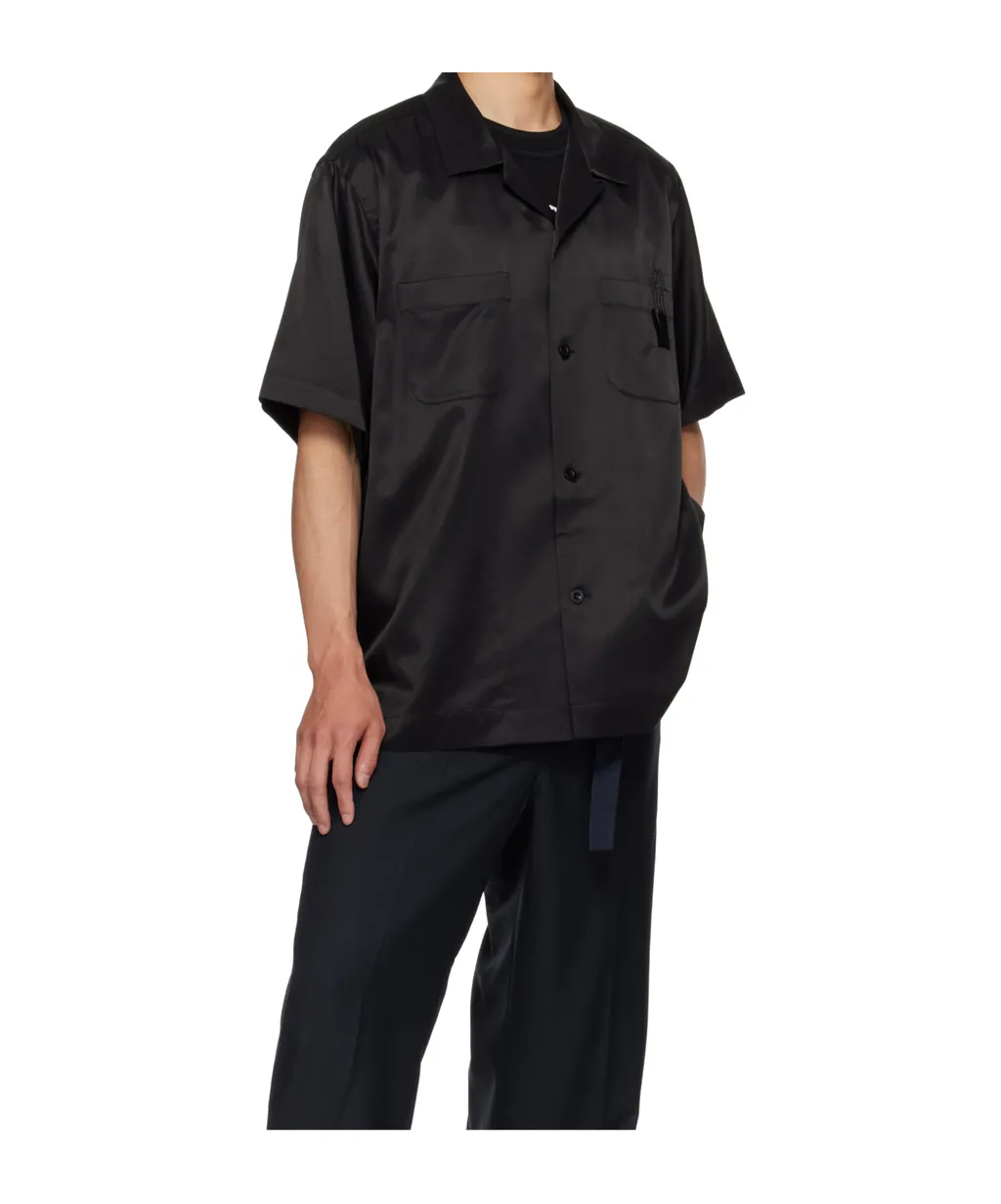 Lapel Short-Sleeved Shirt