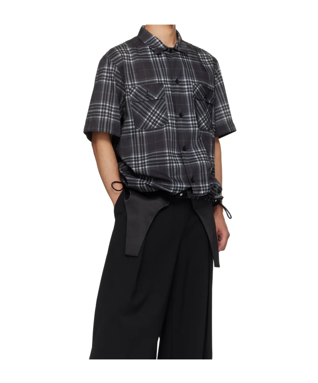 Lapel Short-Sleeved Shirt