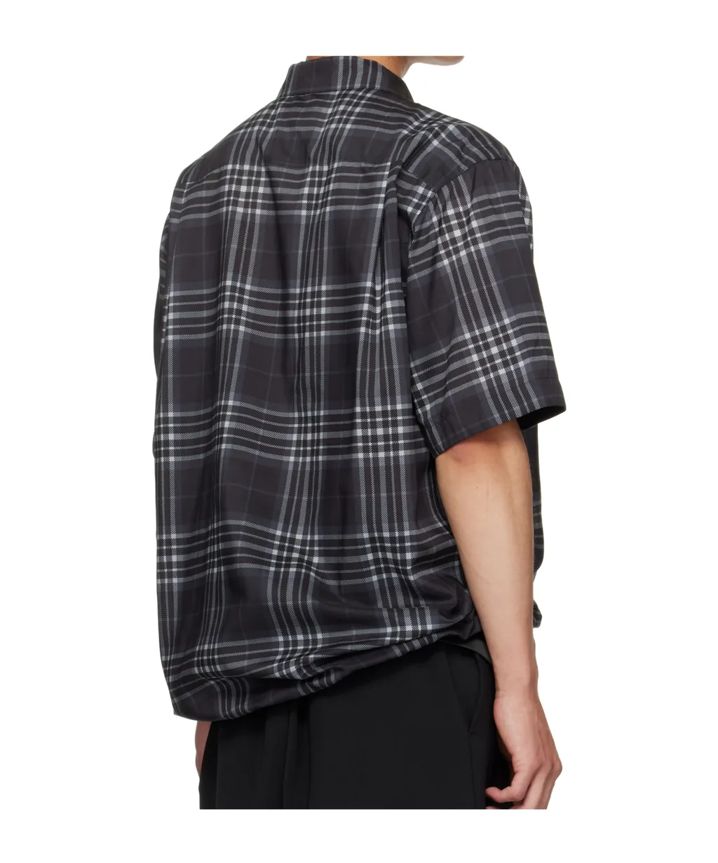 Lapel Short-Sleeved Shirt
