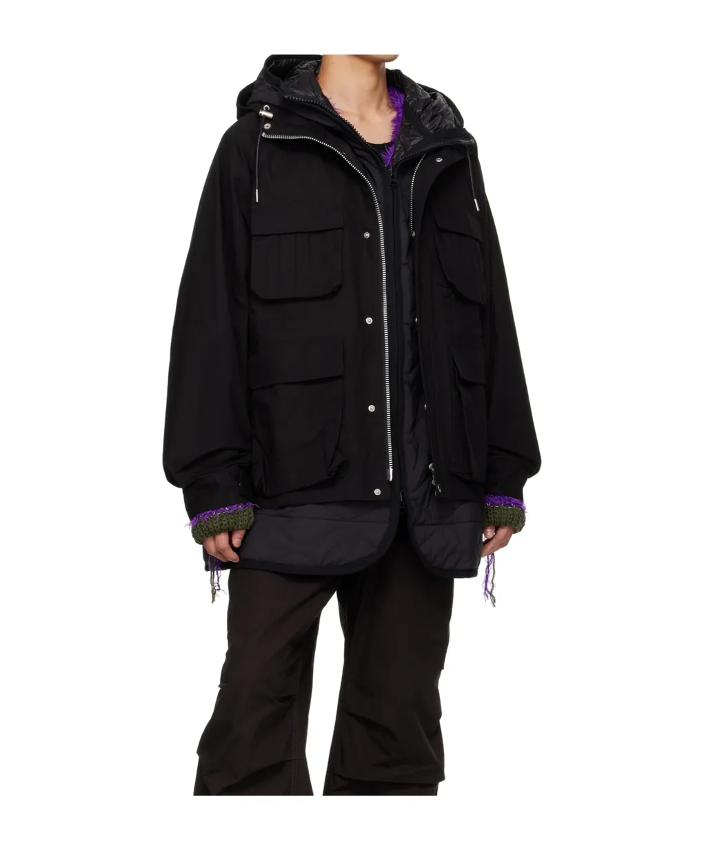 Long-Sleeved Hooded Casual Jacket
