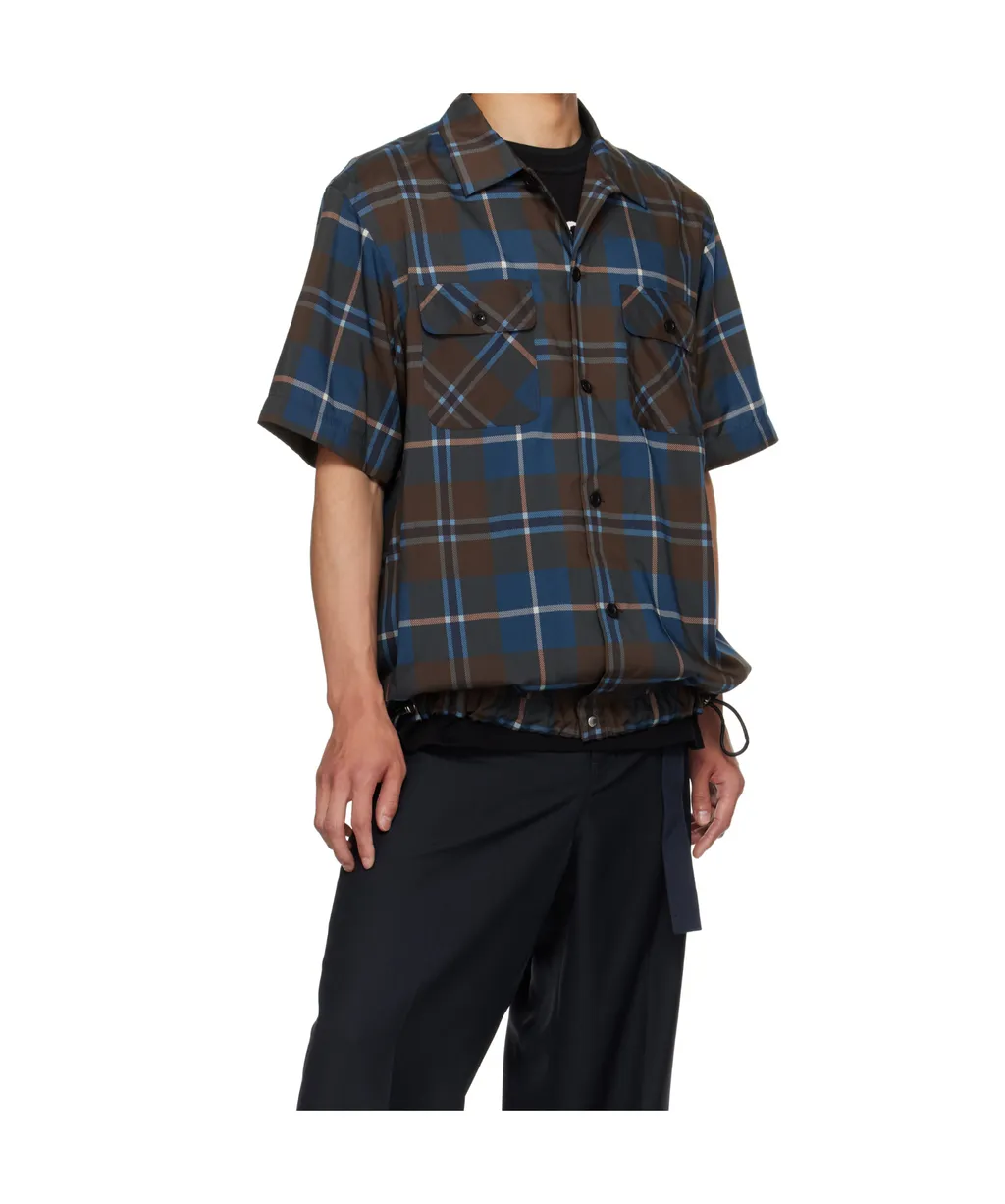 Lapel Short-Sleeved Shirt