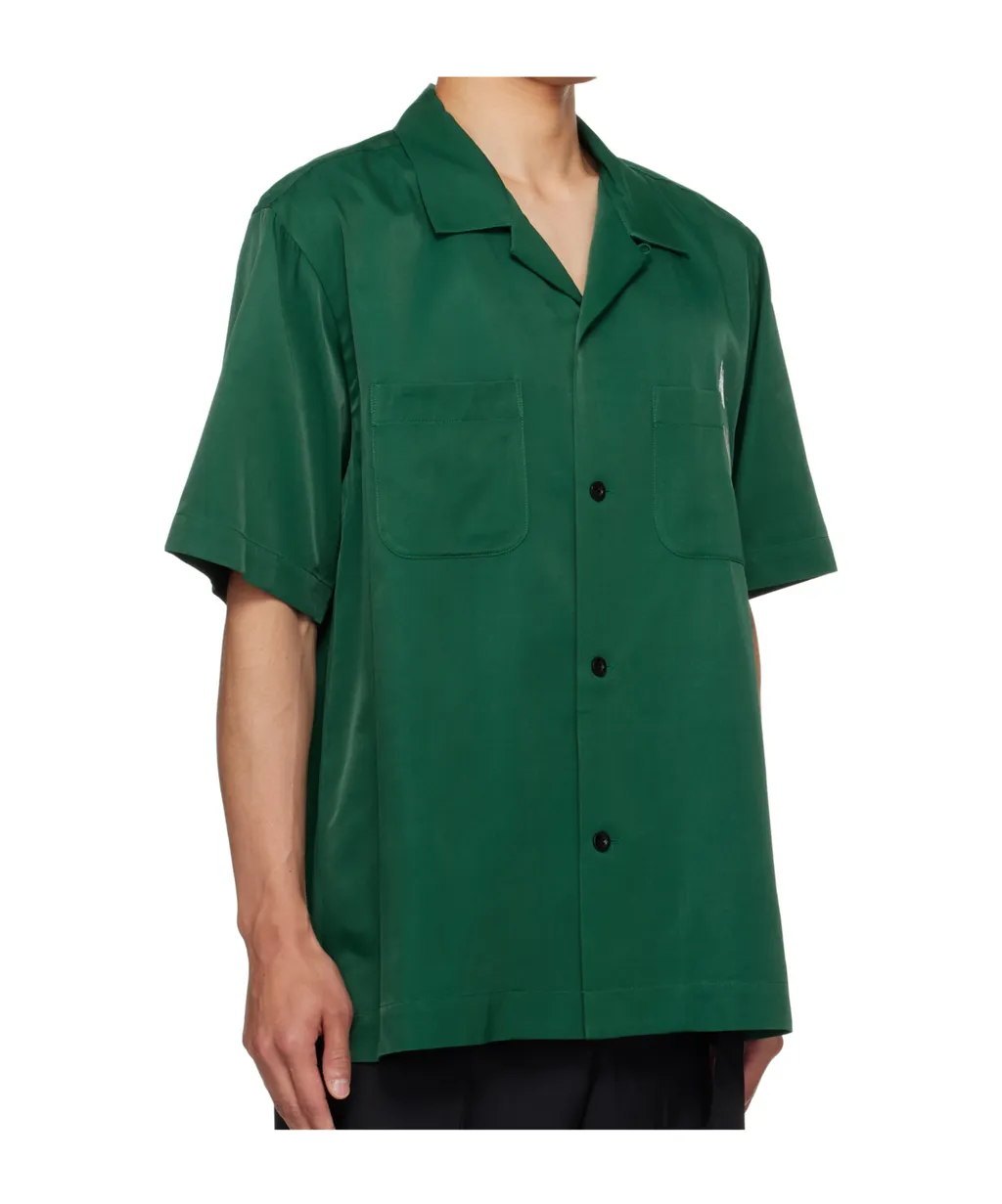Lapel Short-Sleeved Shirt