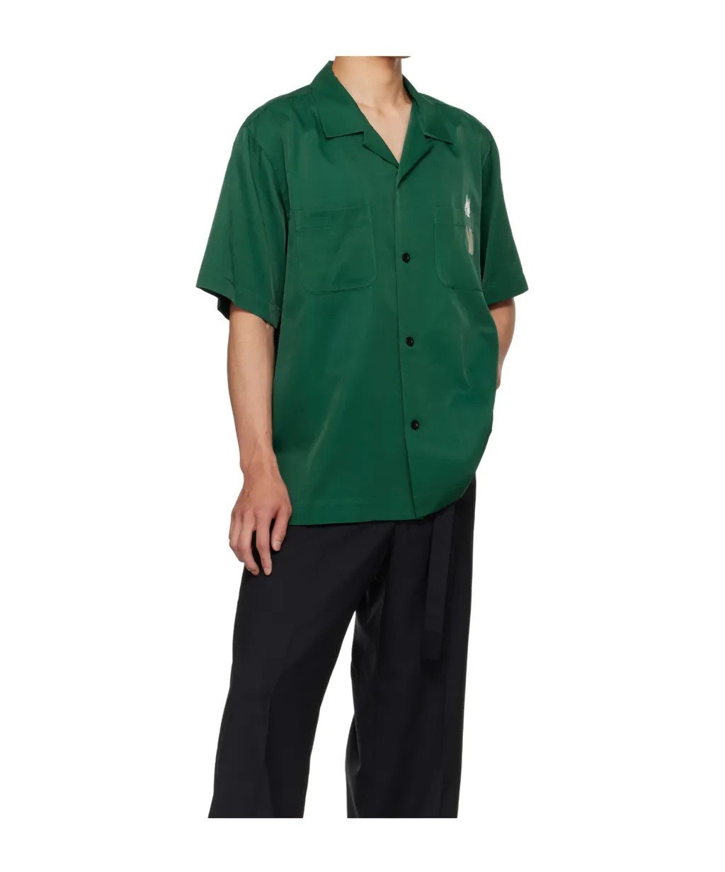 Lapel Short-Sleeved Shirt