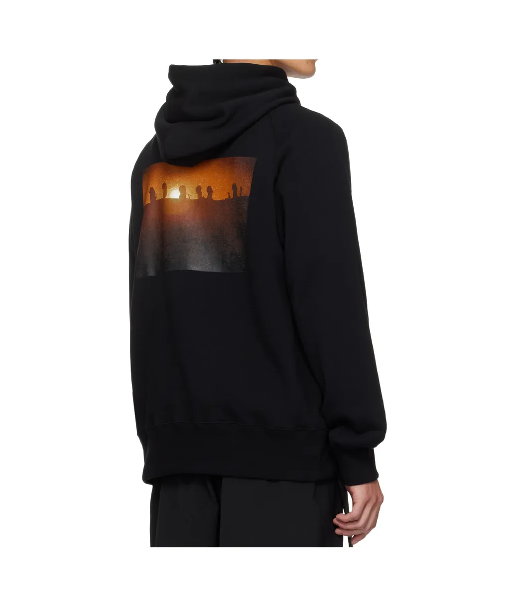 Long-Sleeved Hooded Sweatshirt