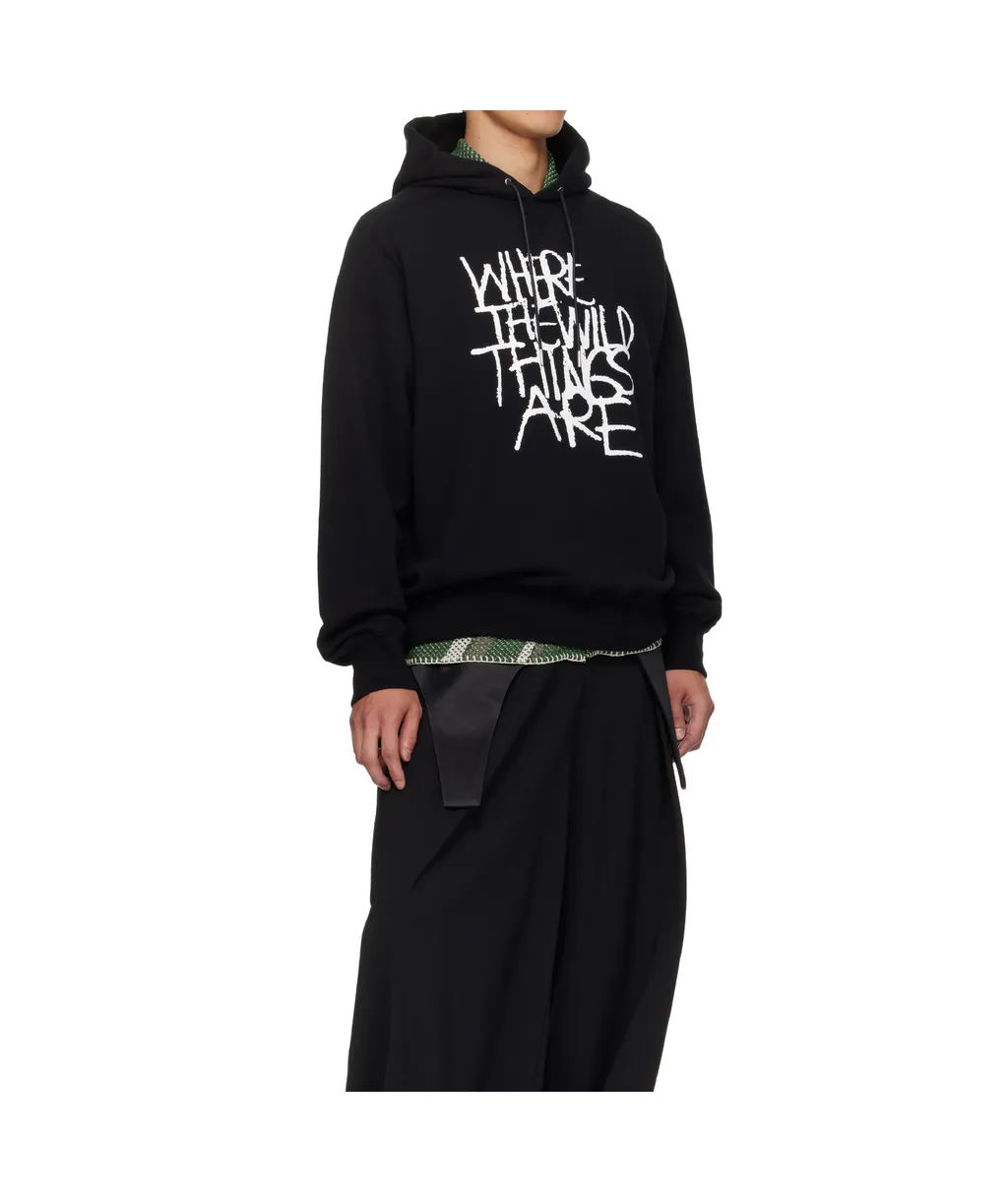 Long-Sleeved Hooded Sweatshirt