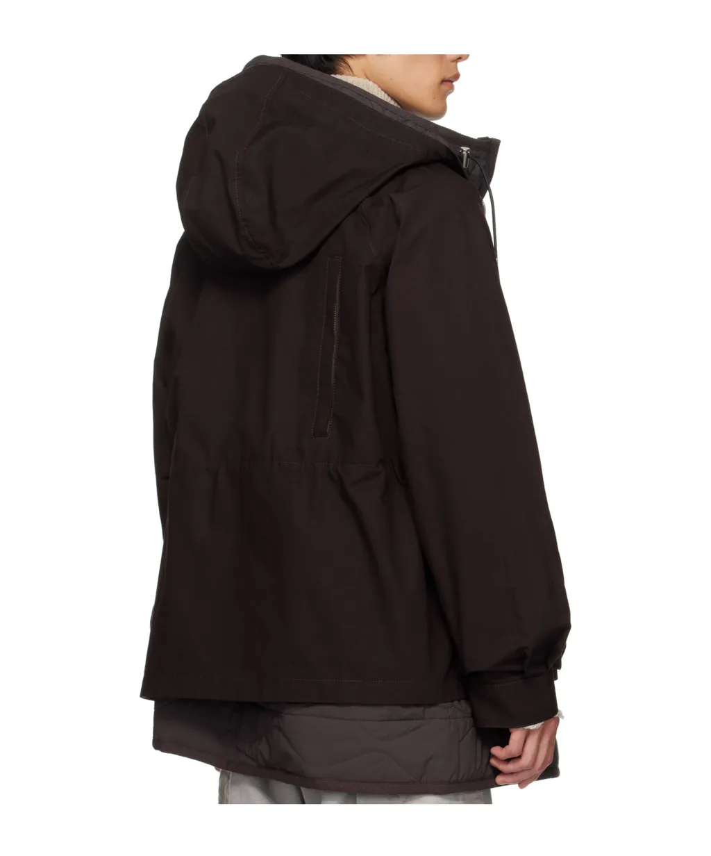 Long-Sleeved Hooded Casual Jacket