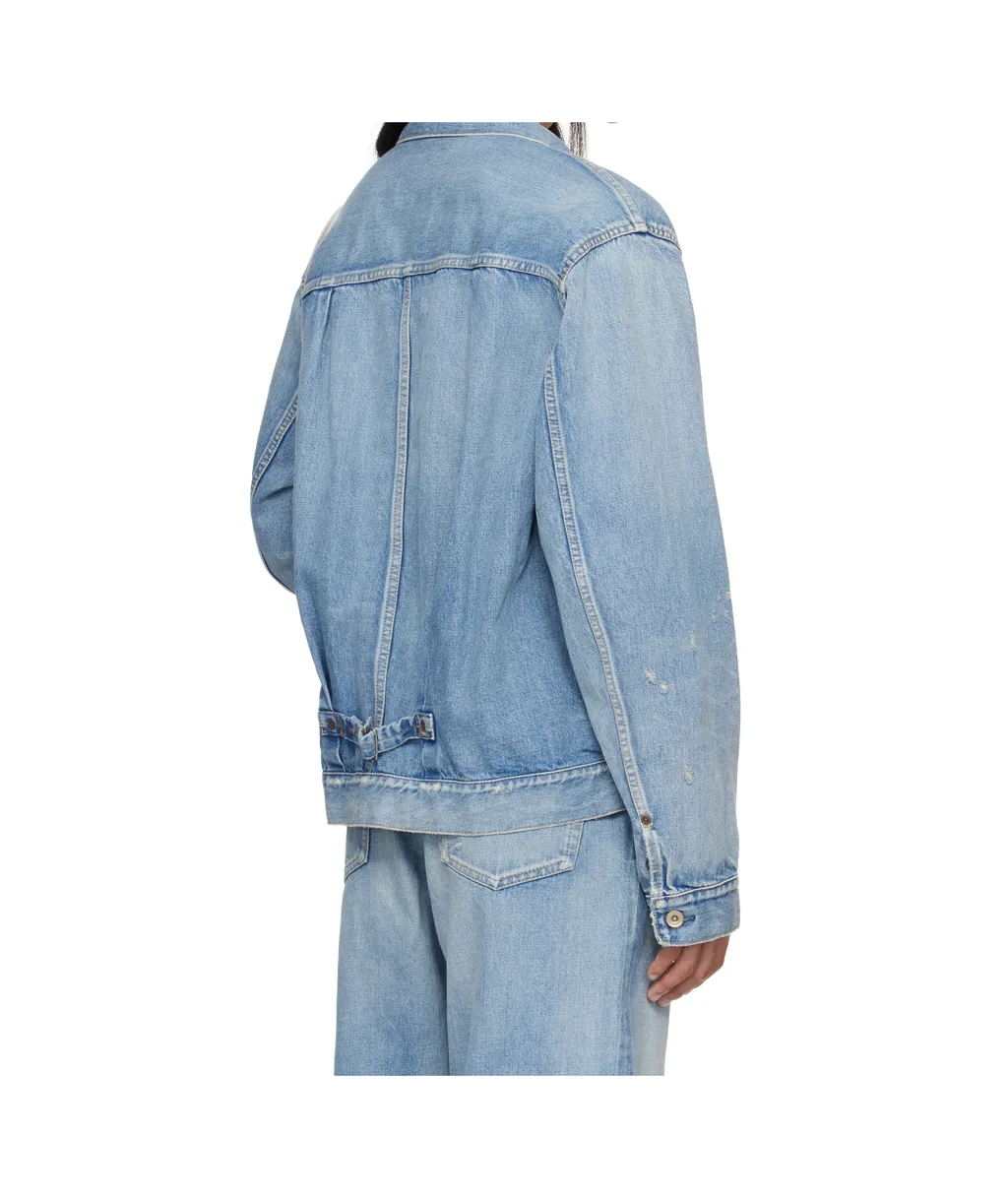 Long-Sleeved Denim Jacket