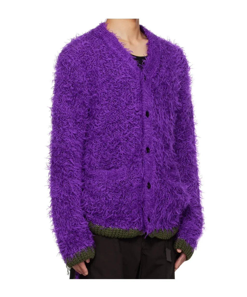 V-Neck Long-Sleeved Sweater