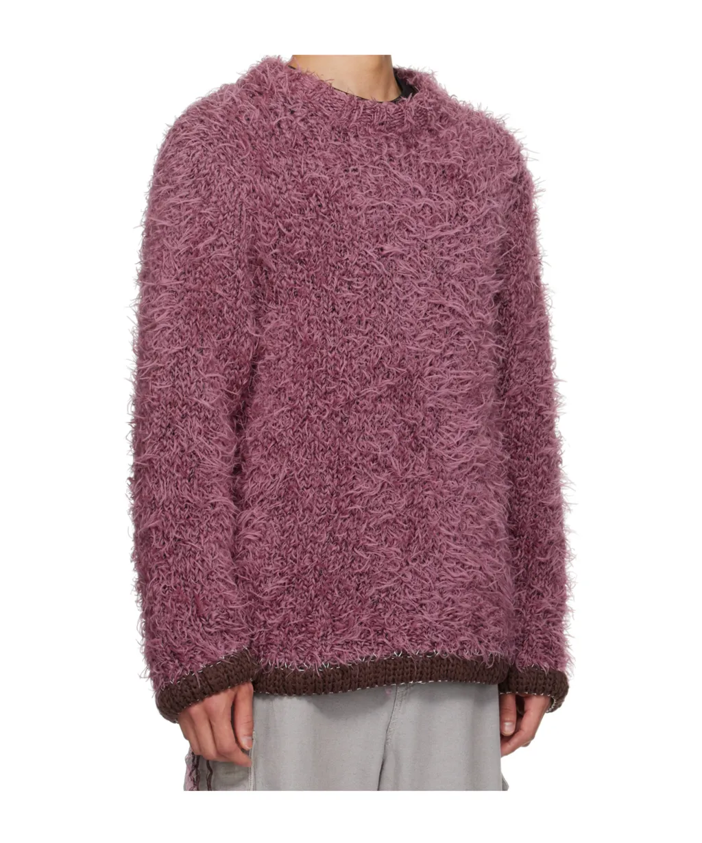 Round Neck Long-Sleeved Sweater