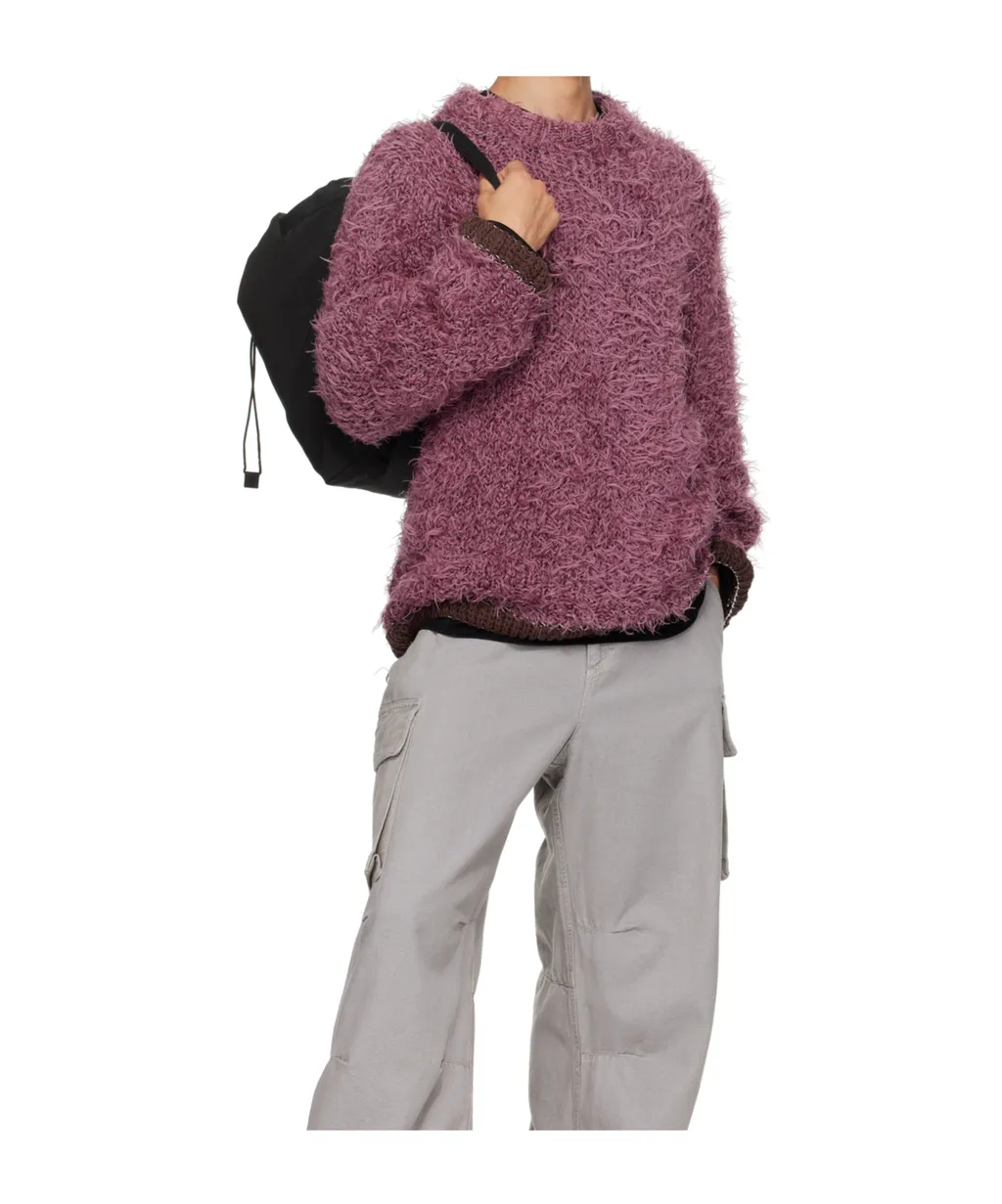 Round Neck Long-Sleeved Sweater