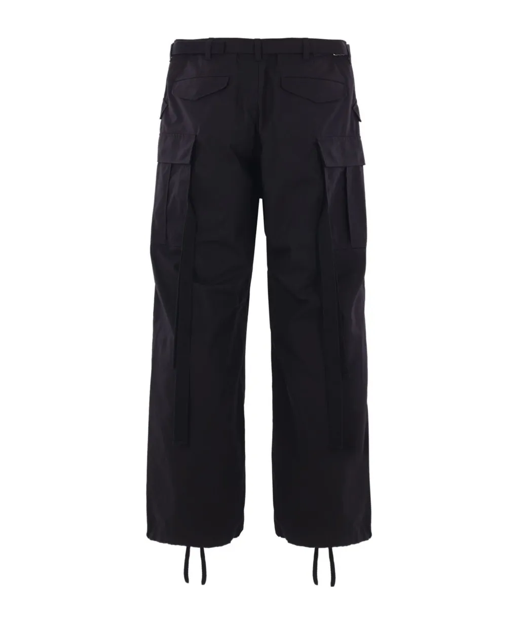 Belted Cargo Trousers