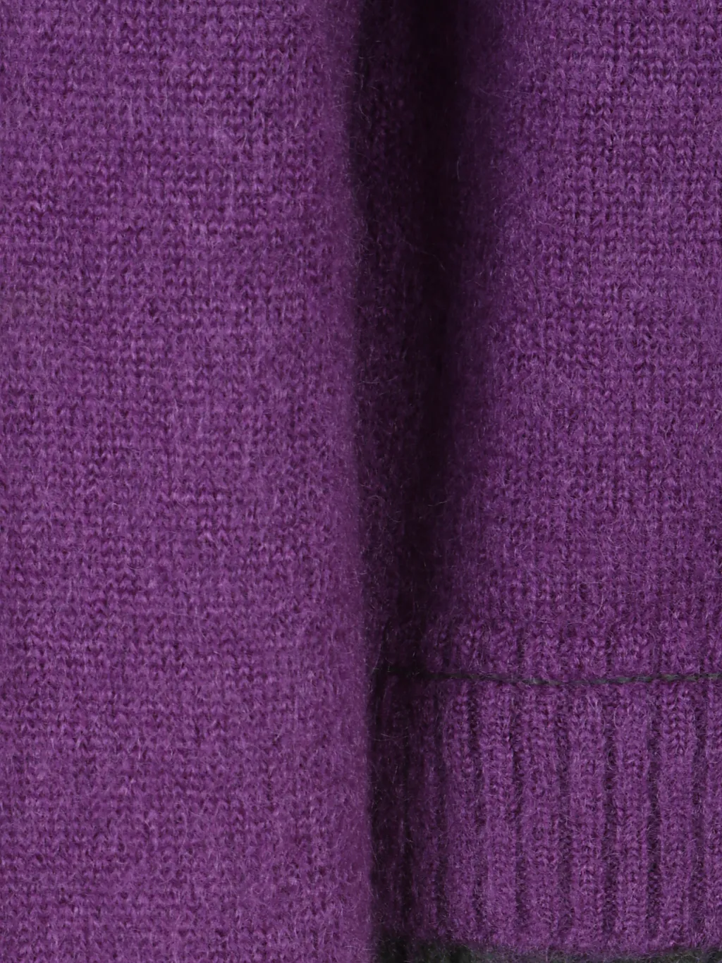 Double-Layered Ribbed Sweater