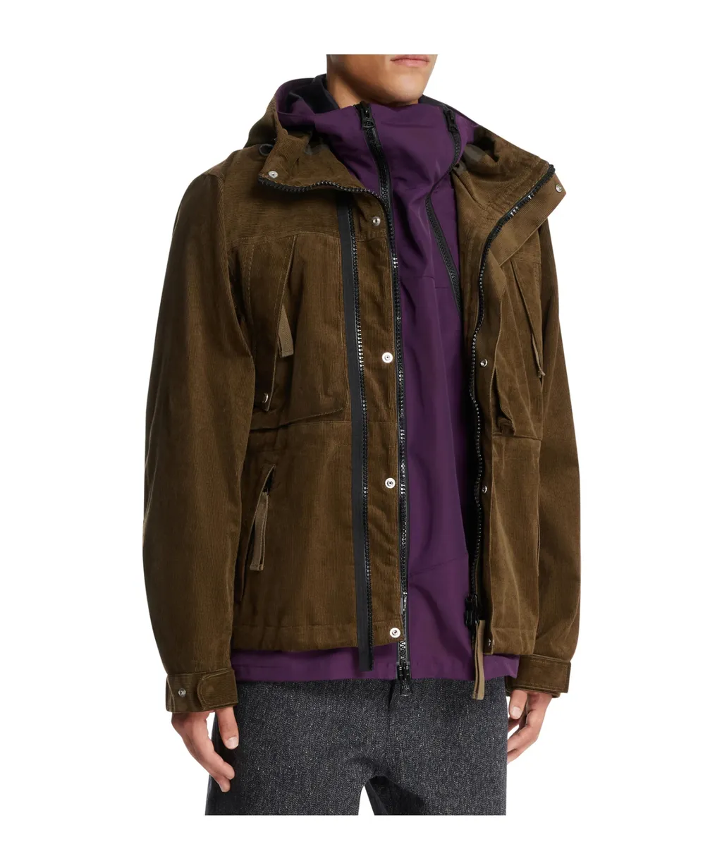 Corduroy Zipped Jacket