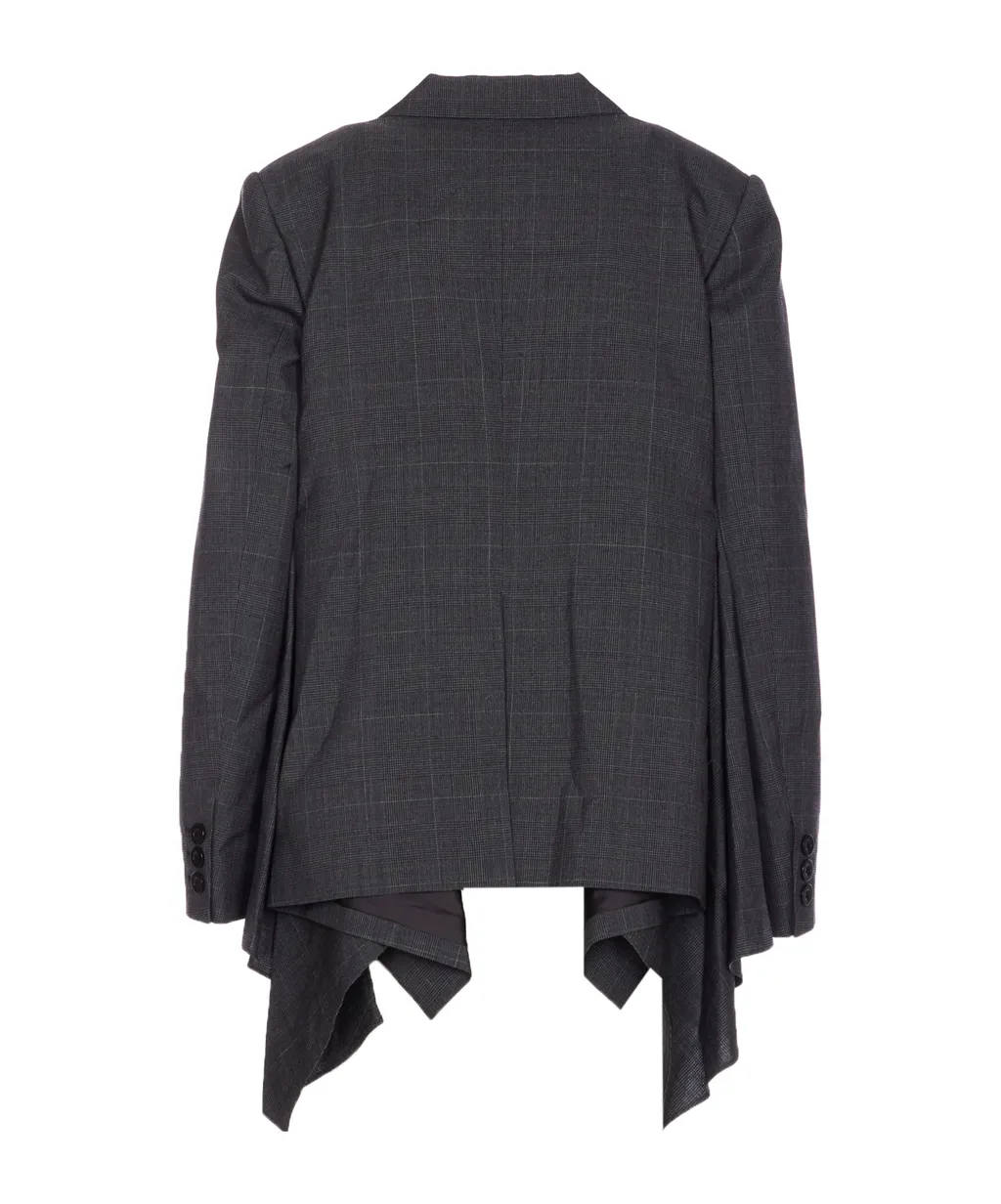 Glen Checked Jacket