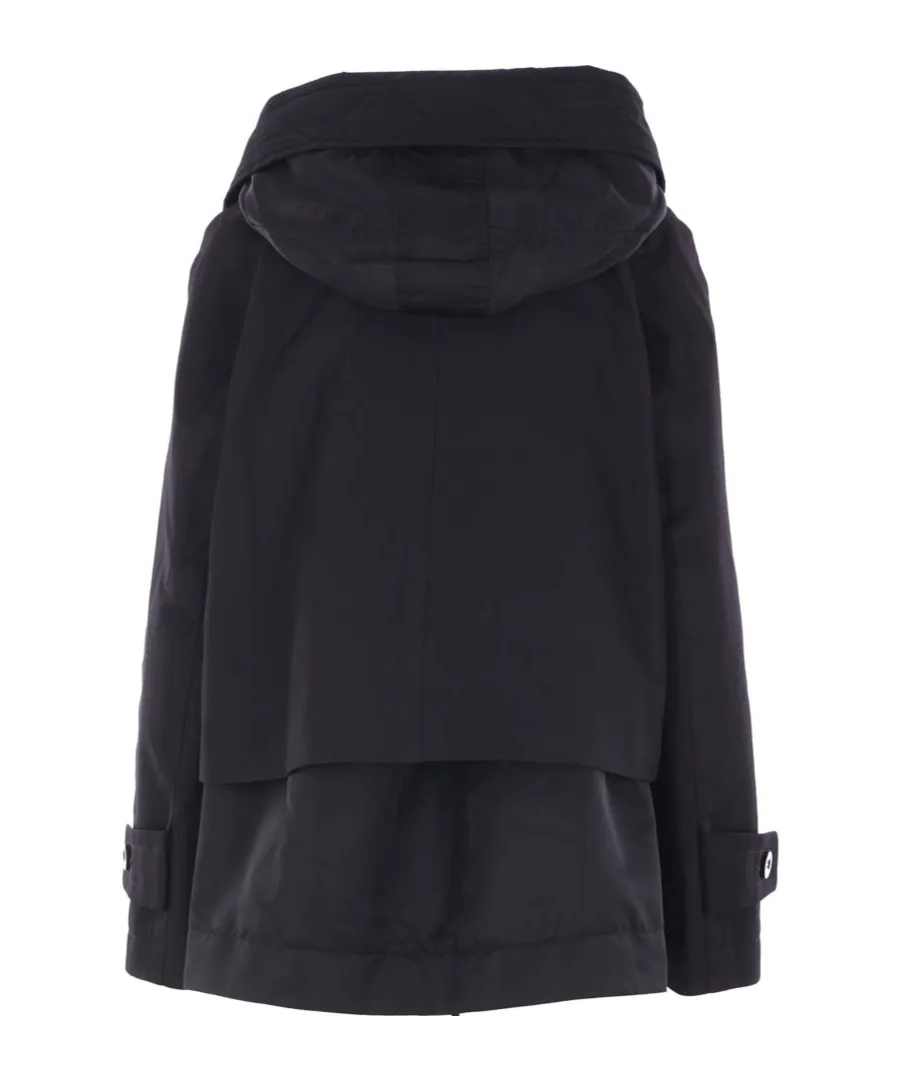 Double-Layer Hooded Jacket