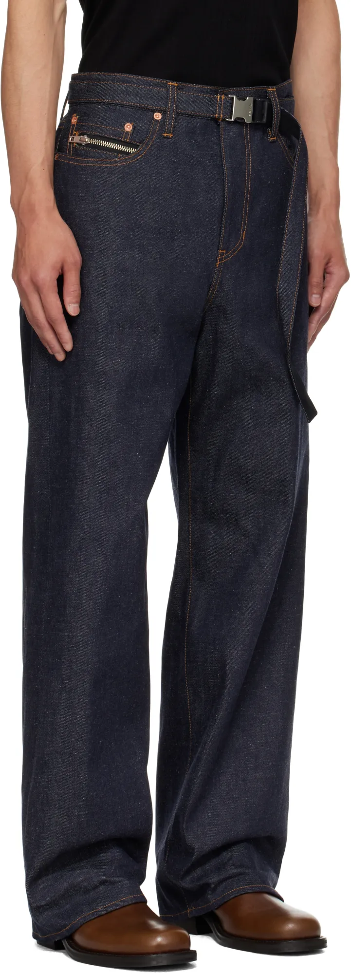 Drawstring Jeans