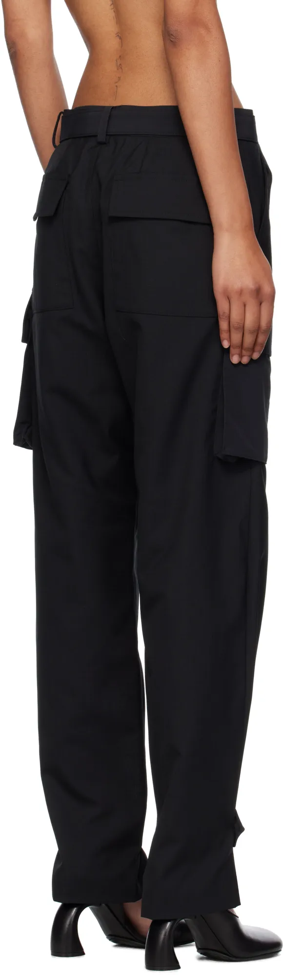 Belted Cargo Trousers