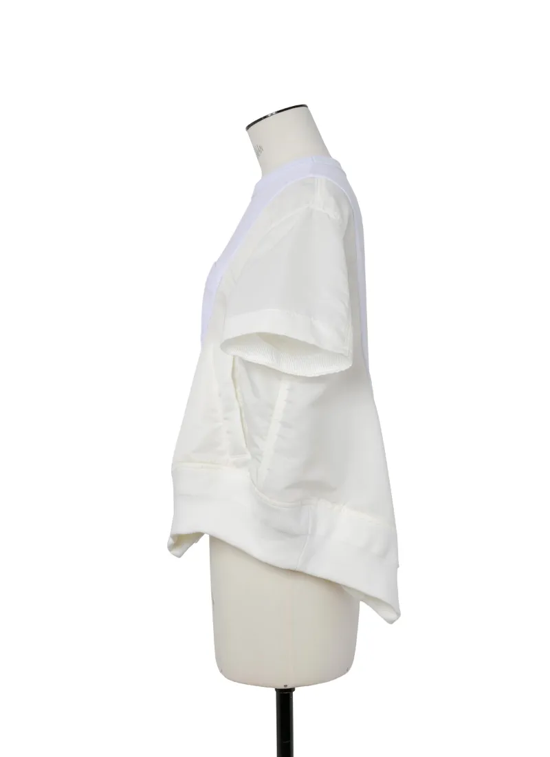 Button-Detailed Short-Sleeved Top