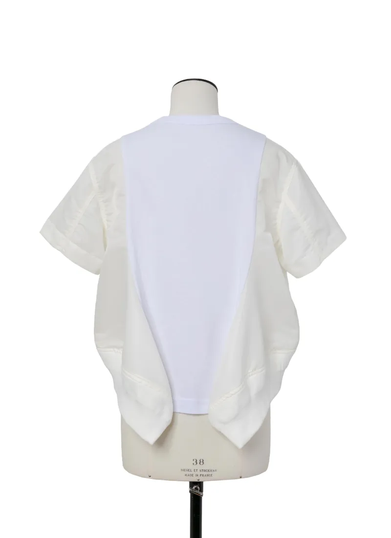 Button-Detailed Short-Sleeved Top