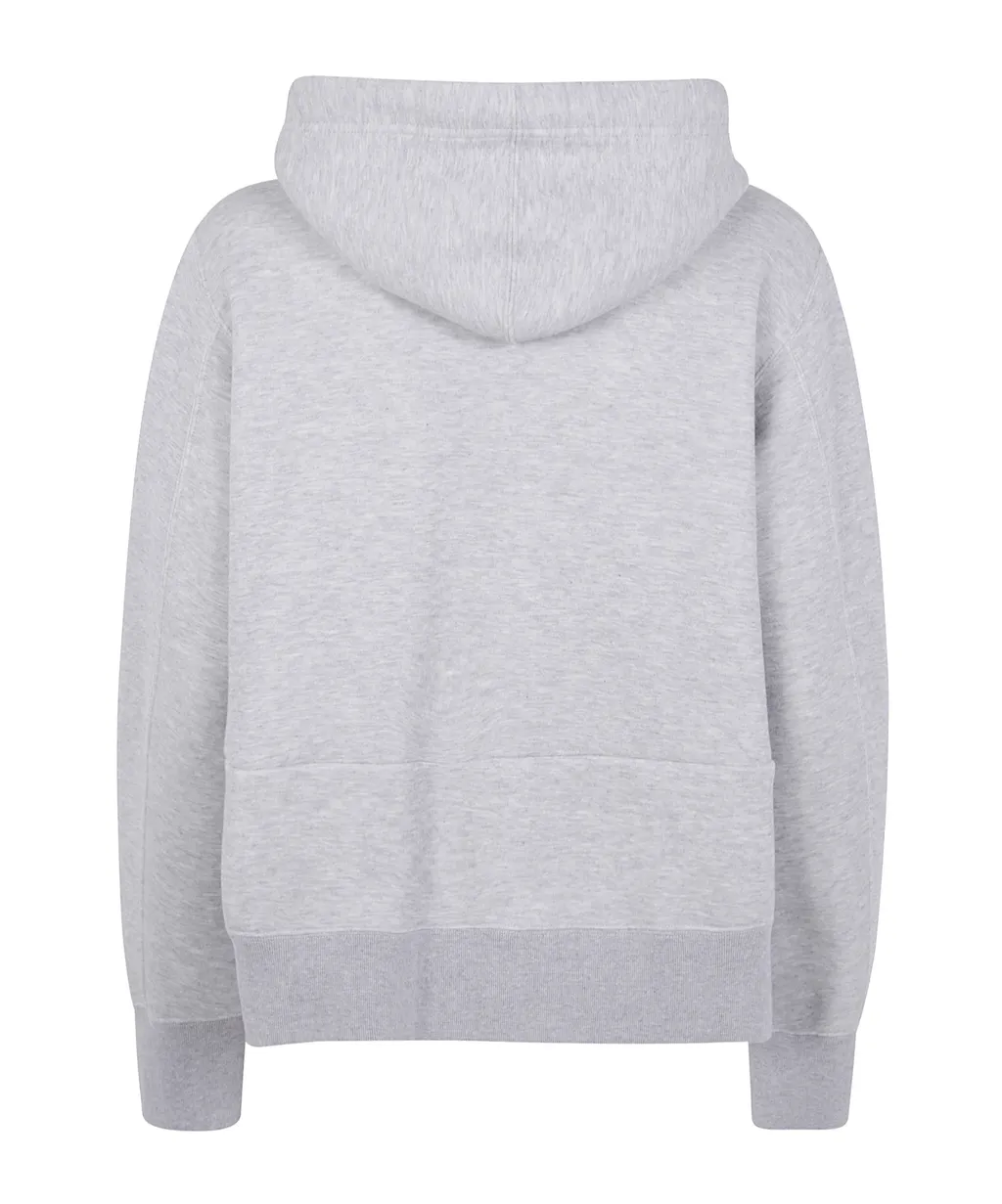 Sponge Zip-Front Pocket Hoodie