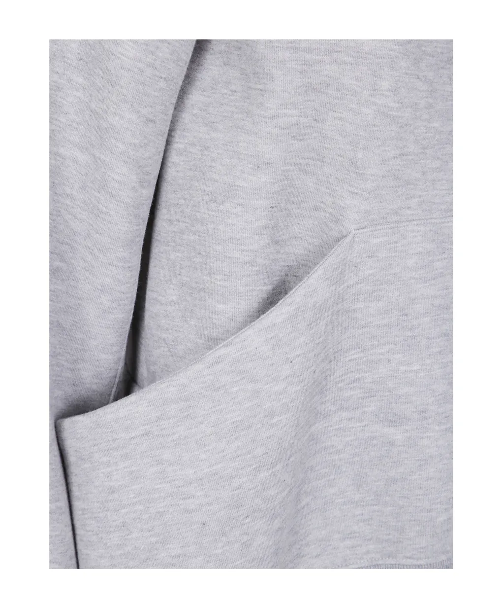 Sponge Zip-Front Pocket Hoodie