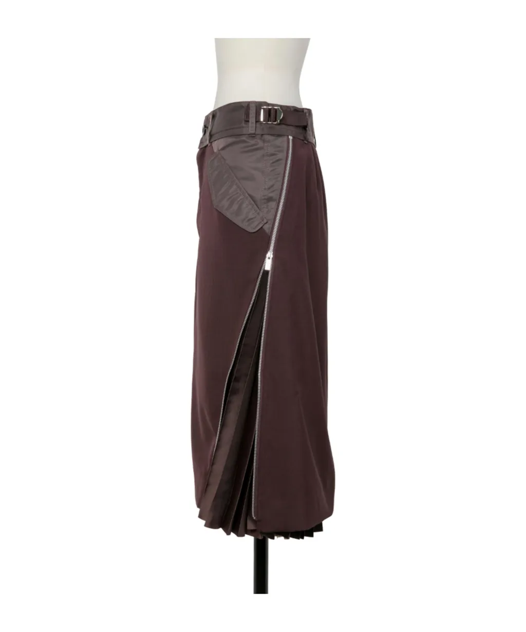 Suiting Mix Skirt