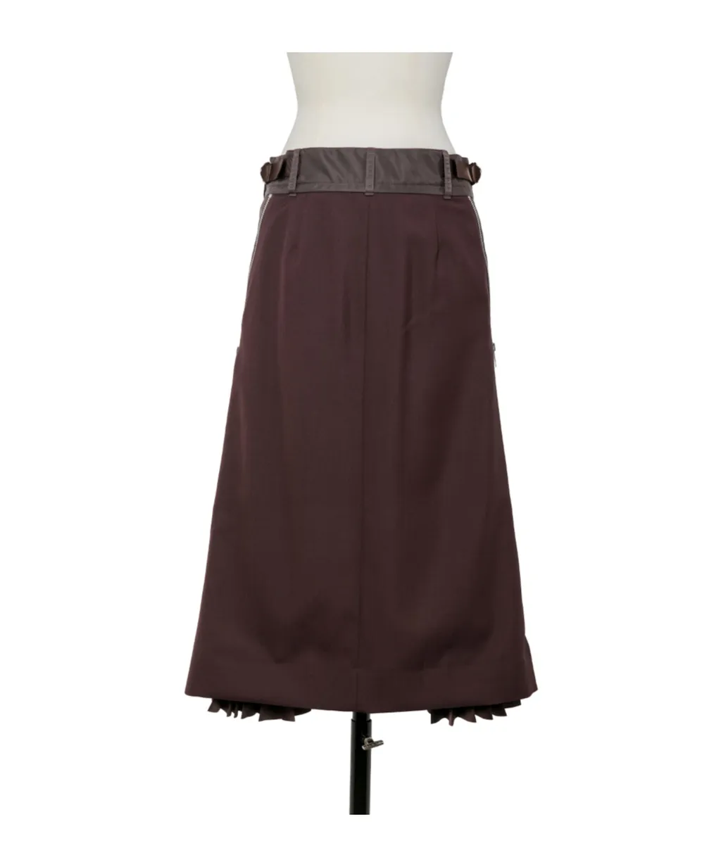 Suiting Mix Skirt