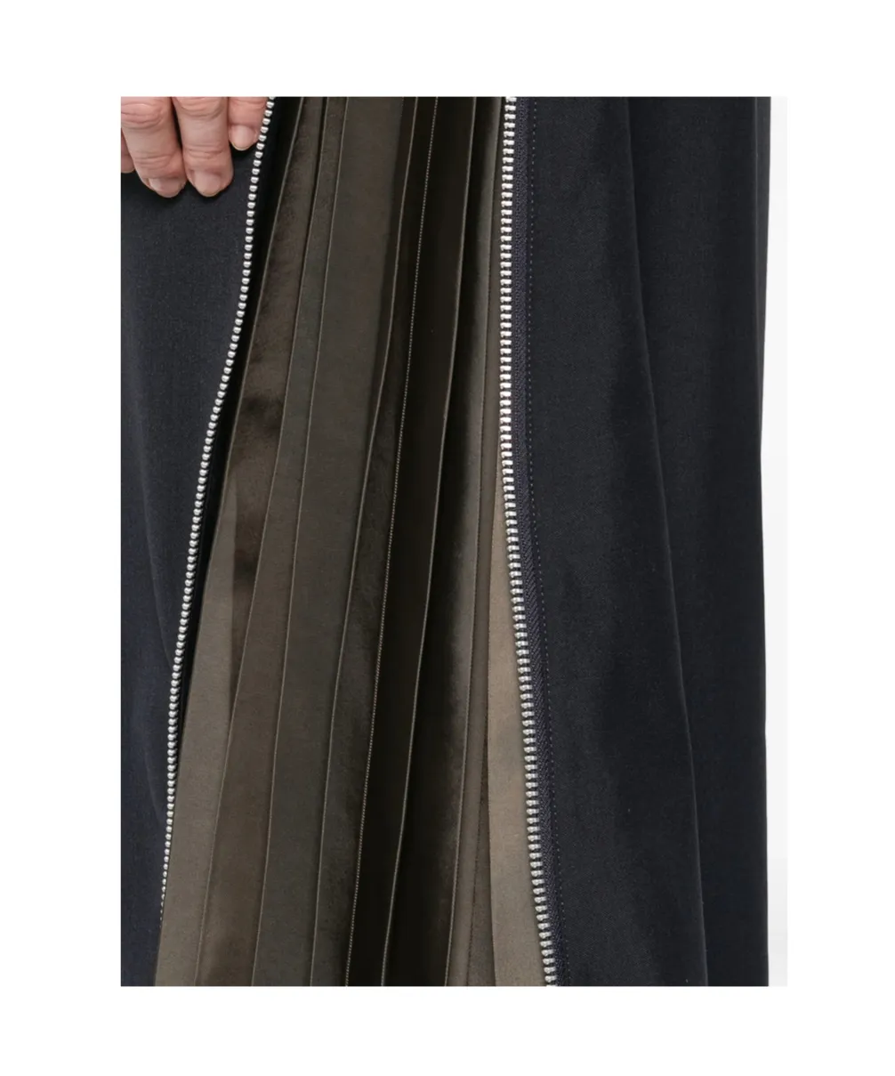 Pleated Detail Skirt