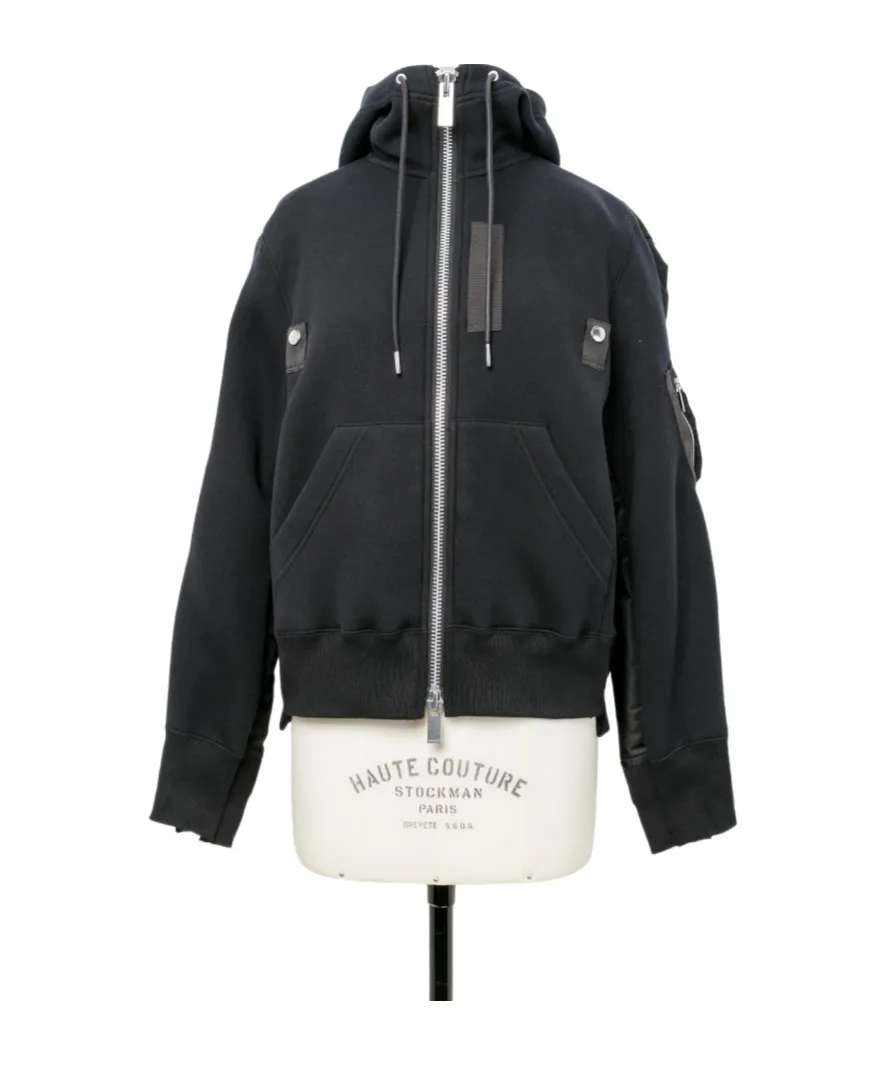 Sponge X Nylon Twill Hoodie