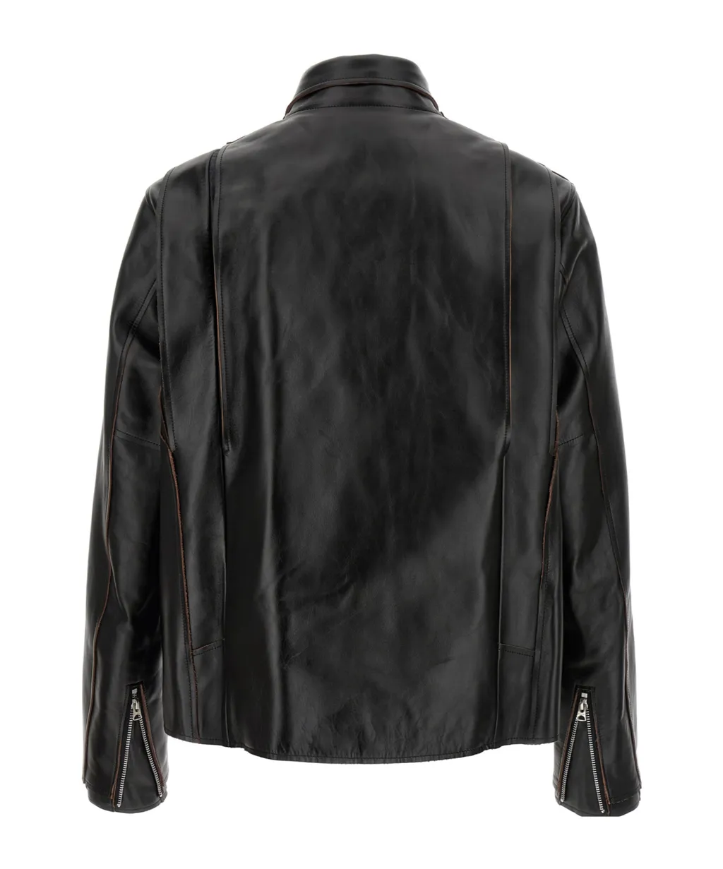Leather Biker Jacket