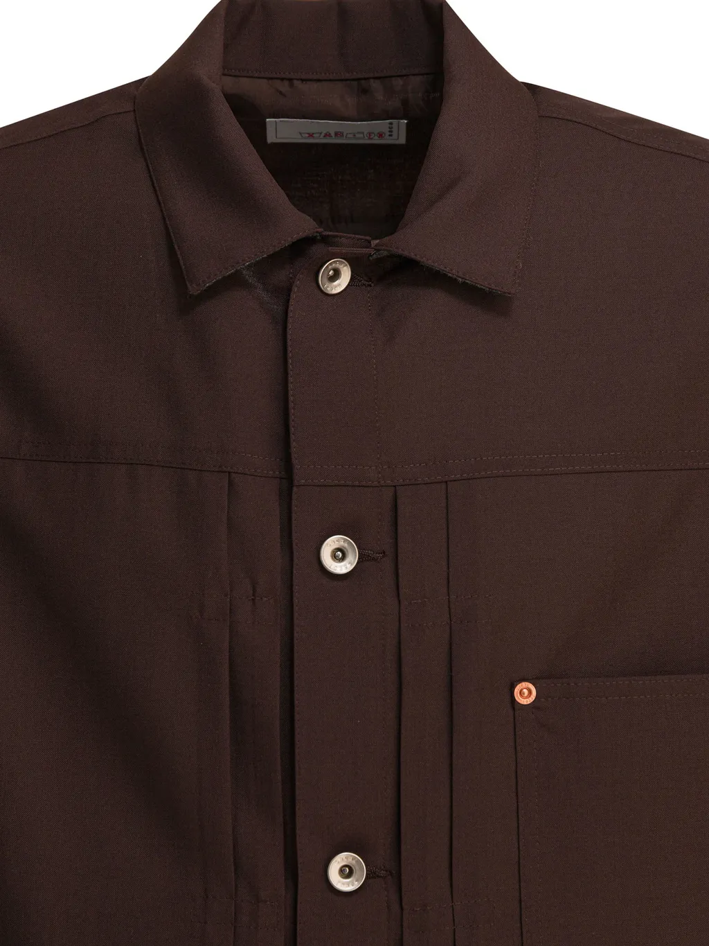 Buttoned Straight Hem Jacket