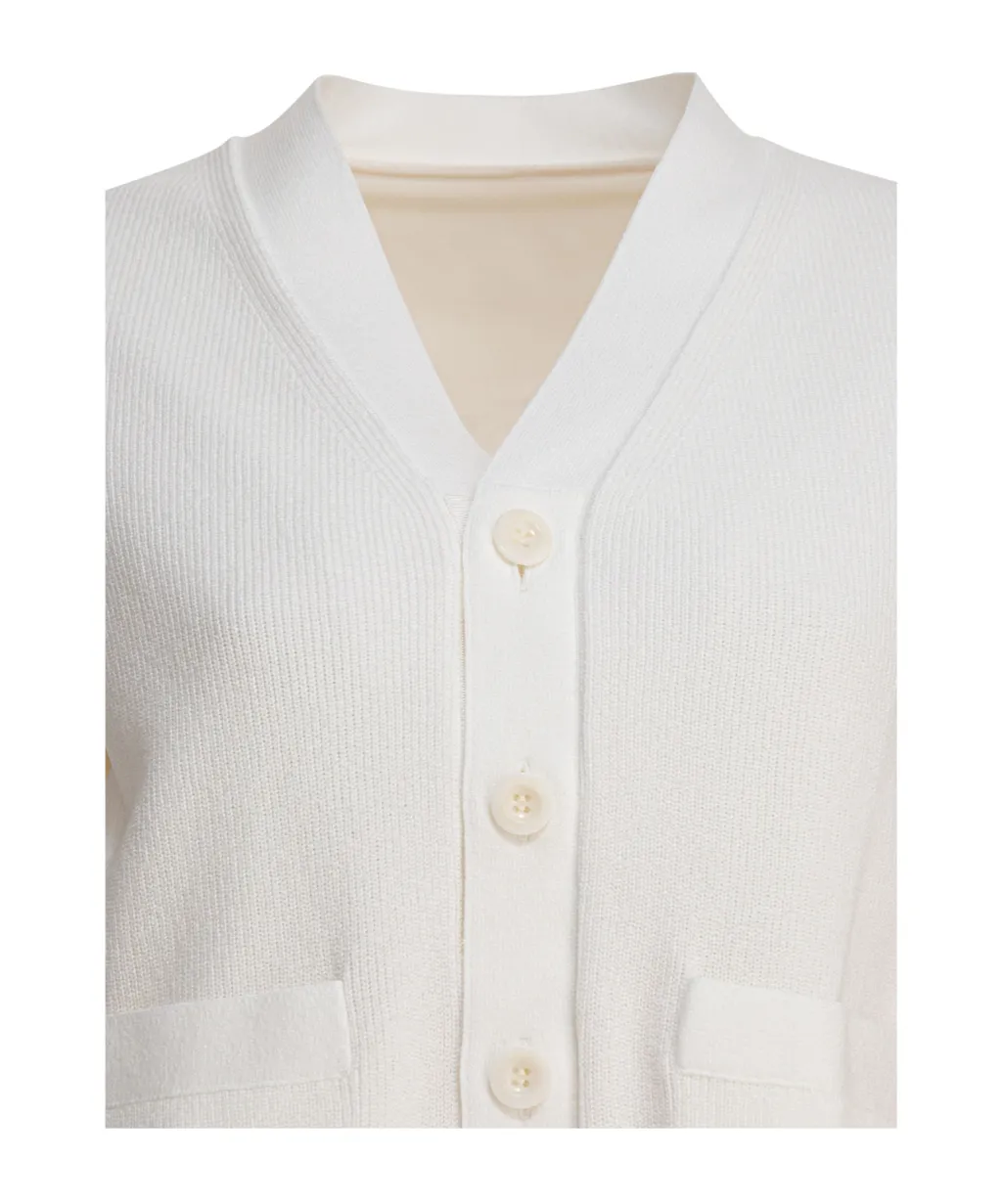 Button-Front Layered Shirt