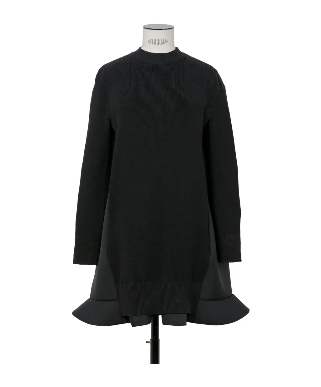 Suiting Mix Knit Dress