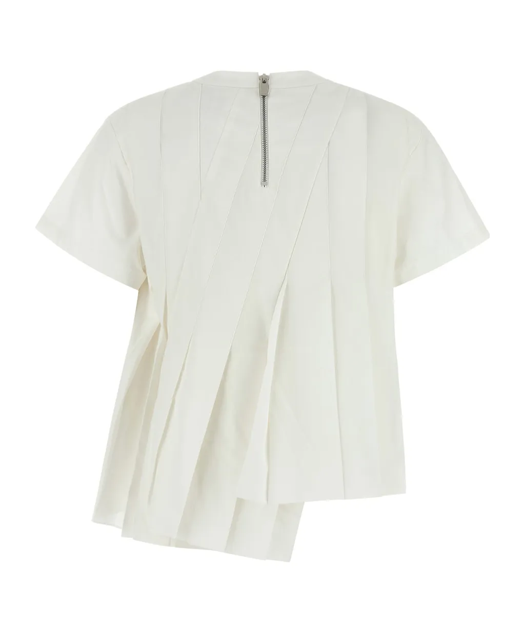 Asymmetric Poplin Top