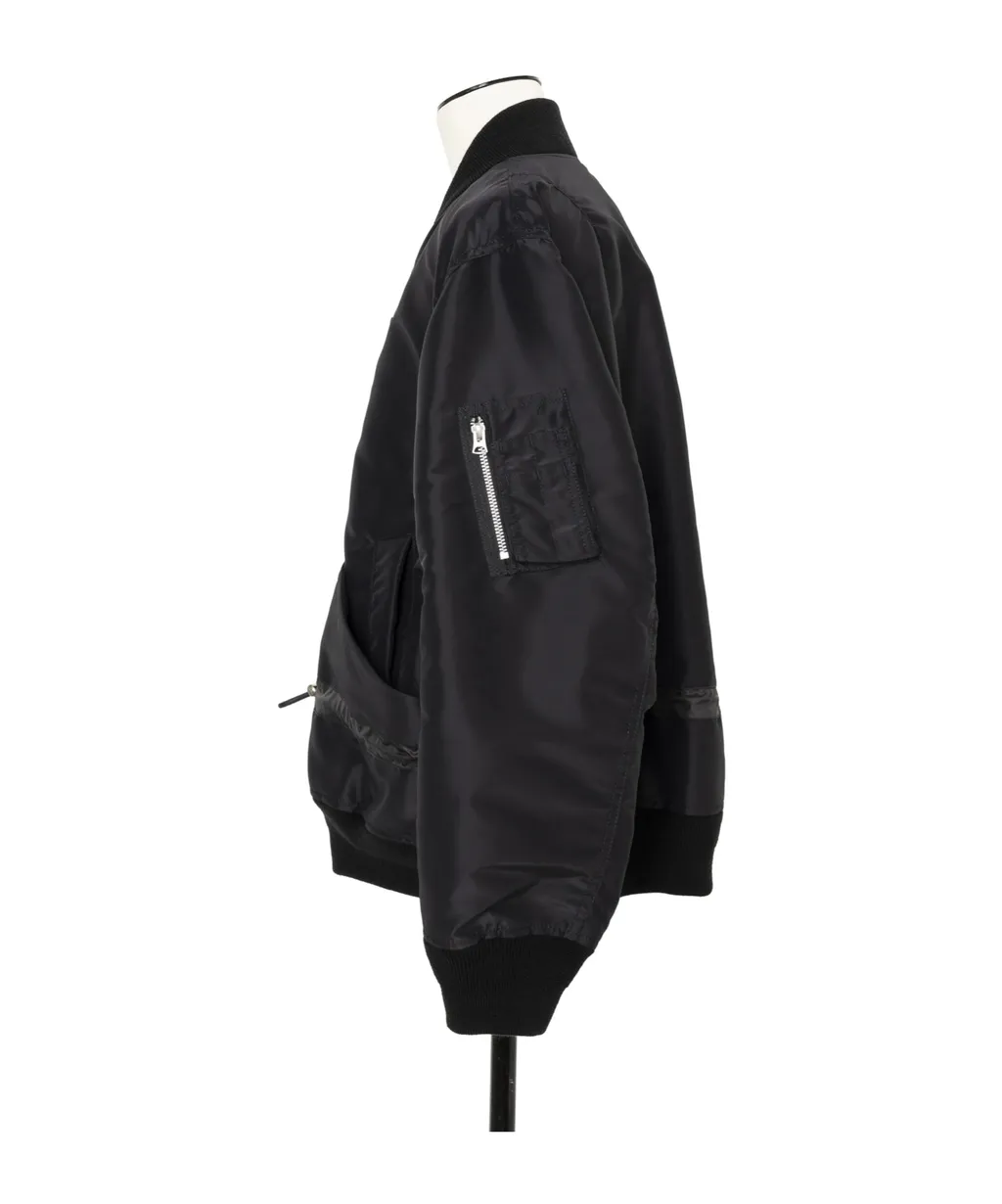 Zip-Up Bomber Jacket