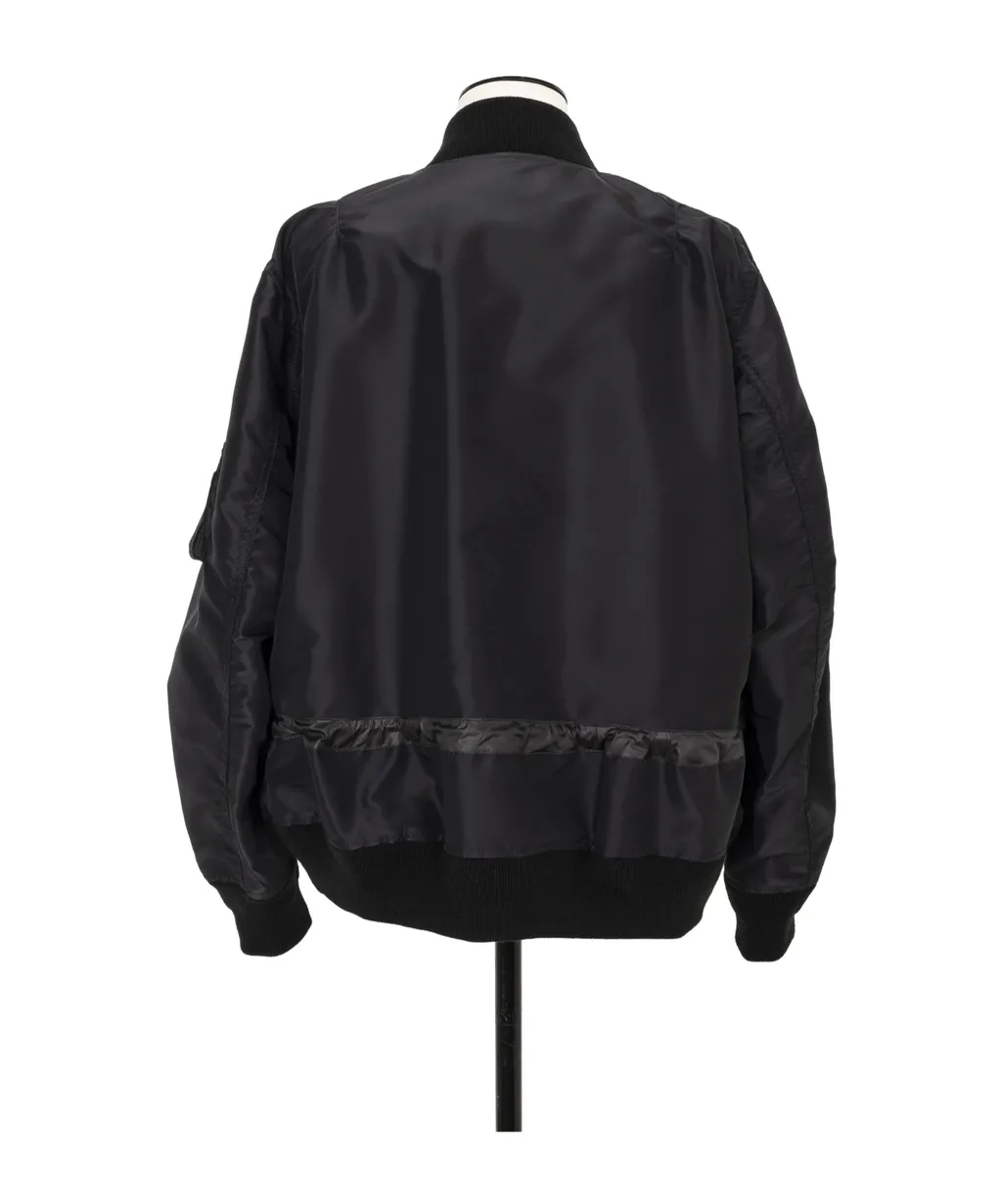 Zip-Up Bomber Jacket