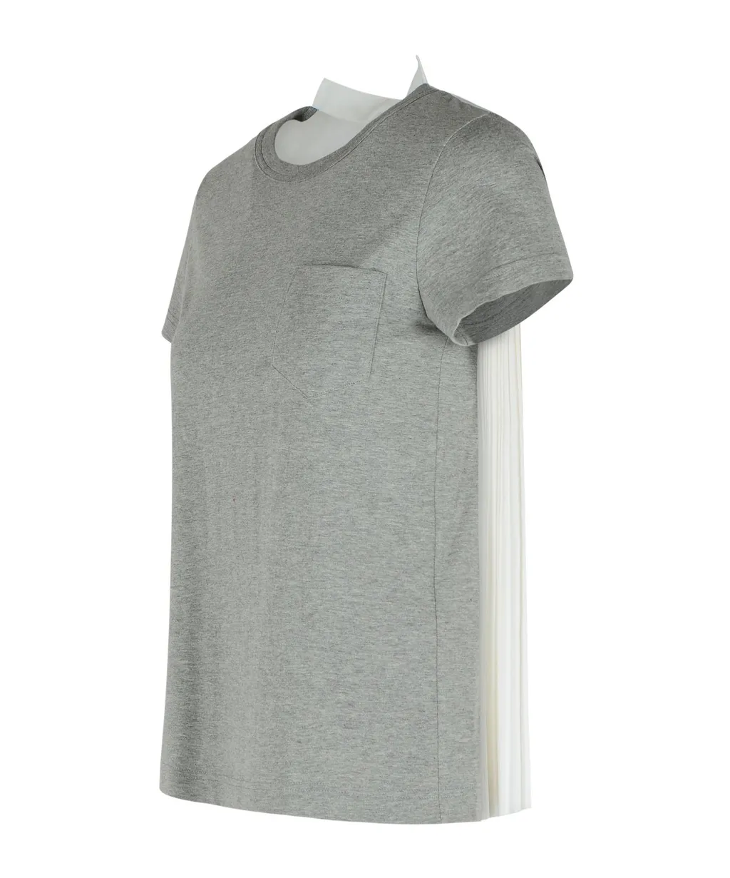 Poplin Jersey T-Shirt