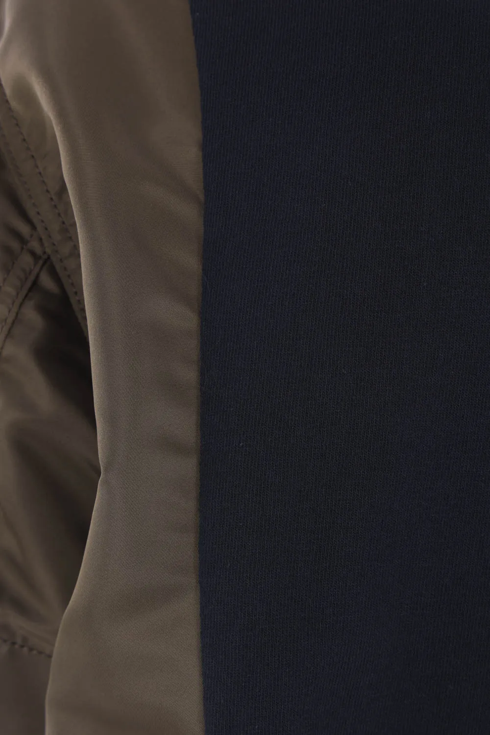 Panel Detailed Crewneck T-Shirt