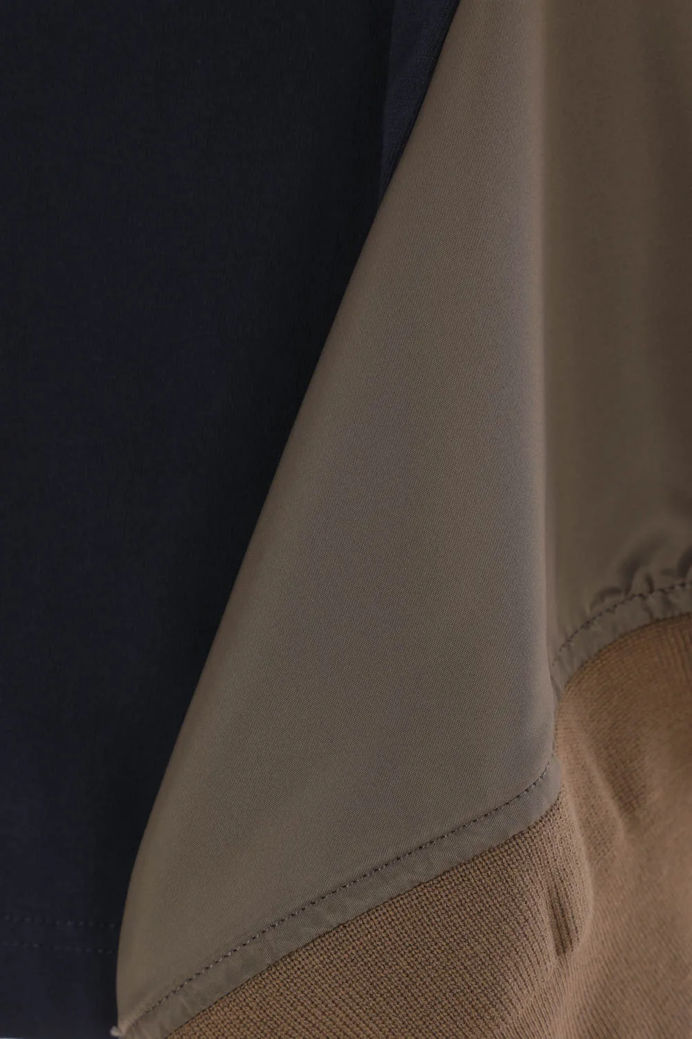 Panel Detailed Crewneck T-Shirt