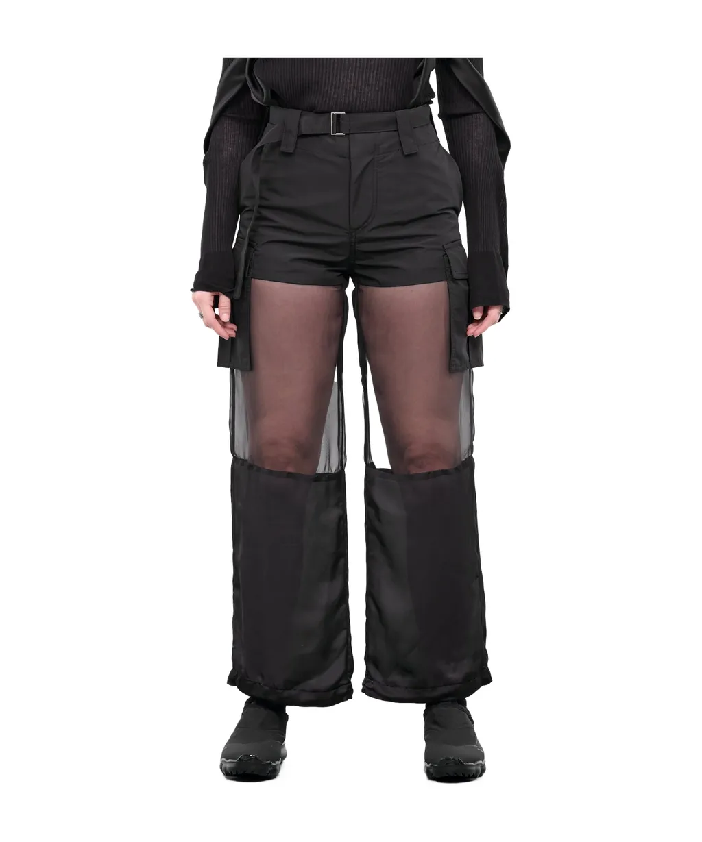 Casual Pants With Belt Loops