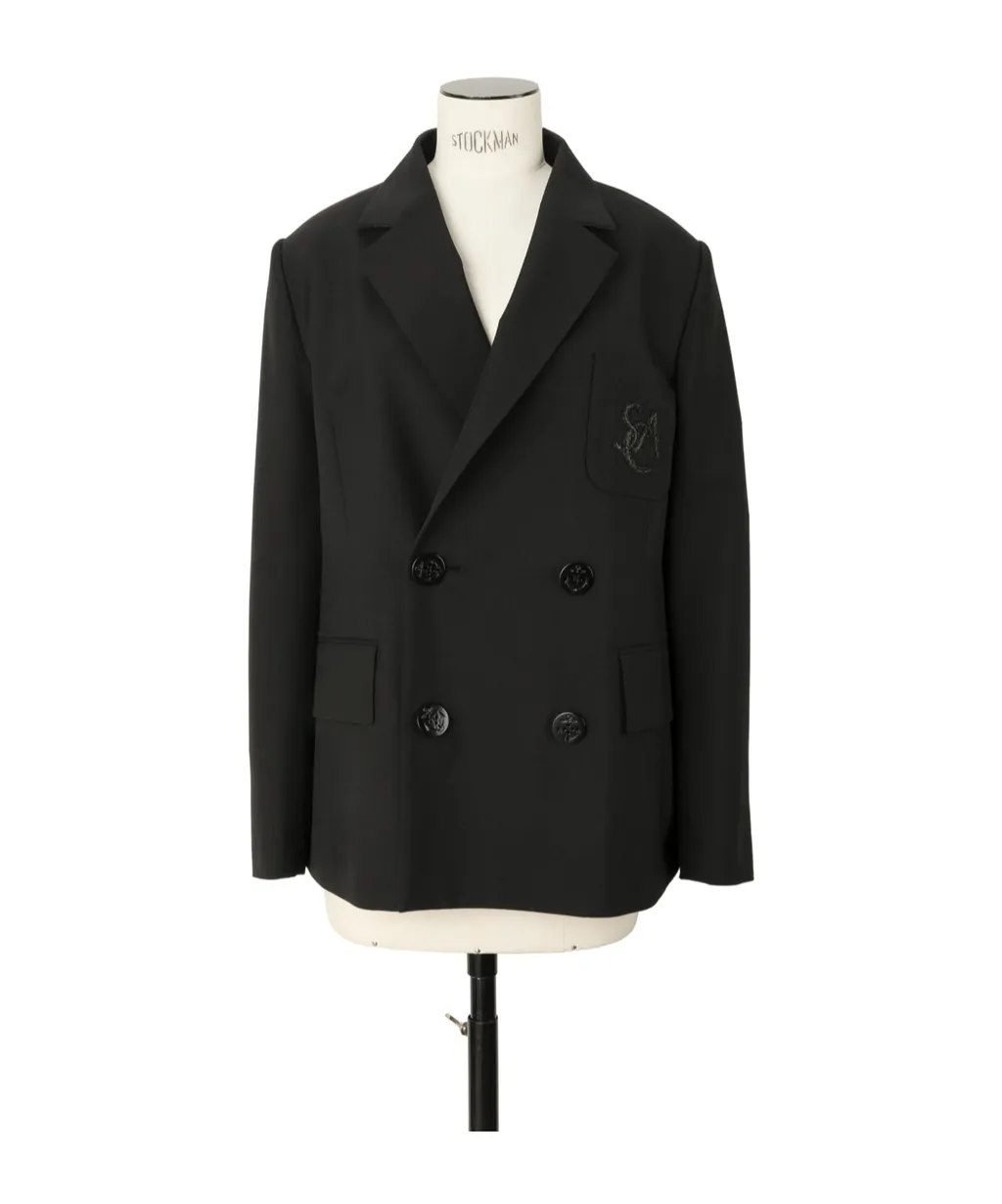 Logo-Appliqué Blazer