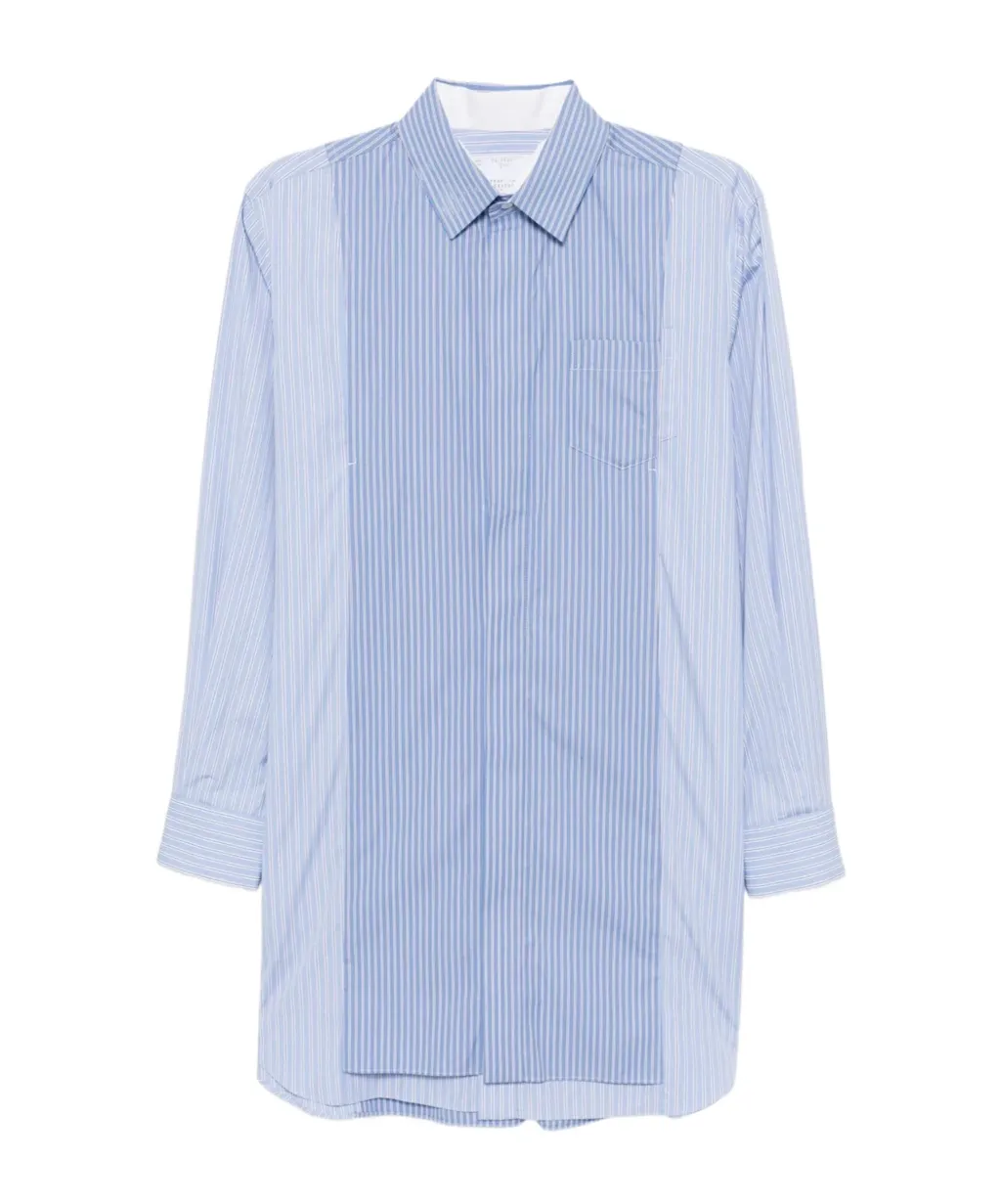 Striped Shirt Dress