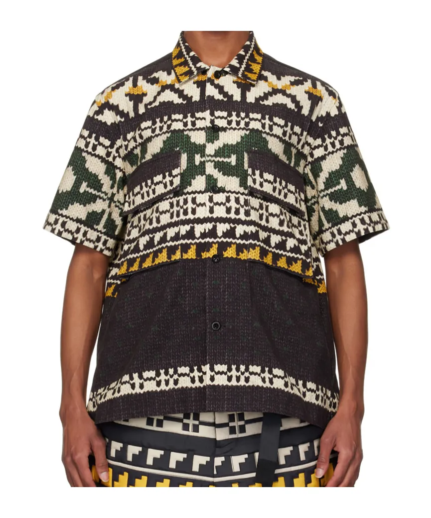 Printed Short Sleeve Shirt
