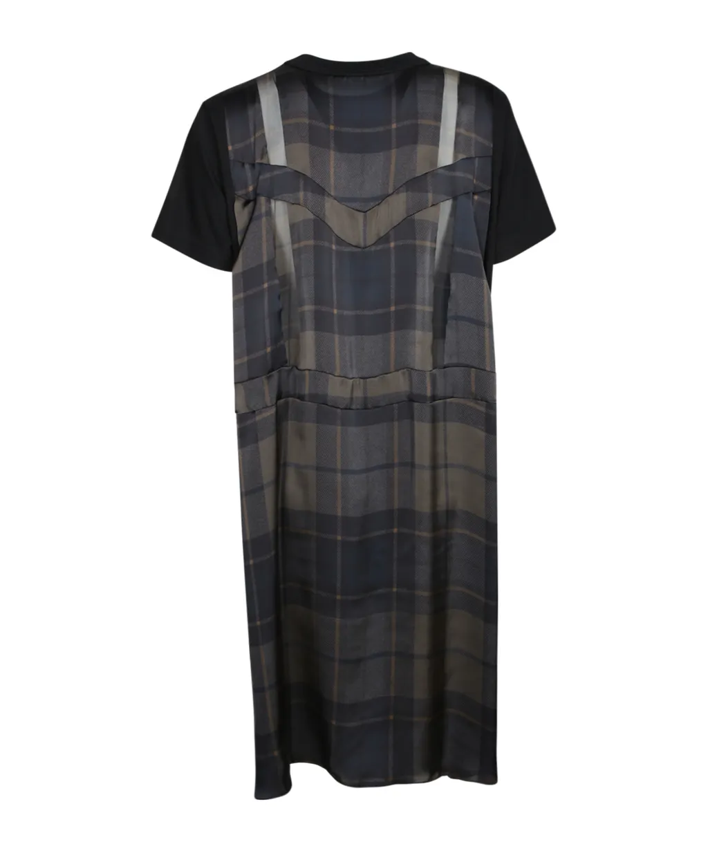 Panelled Mini Dress