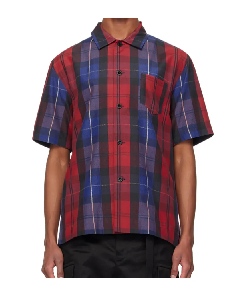 Plaid Short Sleeve Shirt